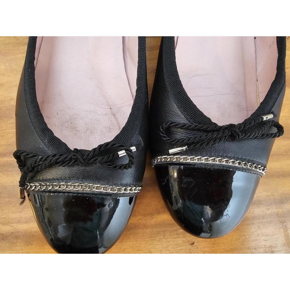 Paul Mayer Attitudes Shoes Black Womens Size 7 Flats Spain - Picture 3 of 6
